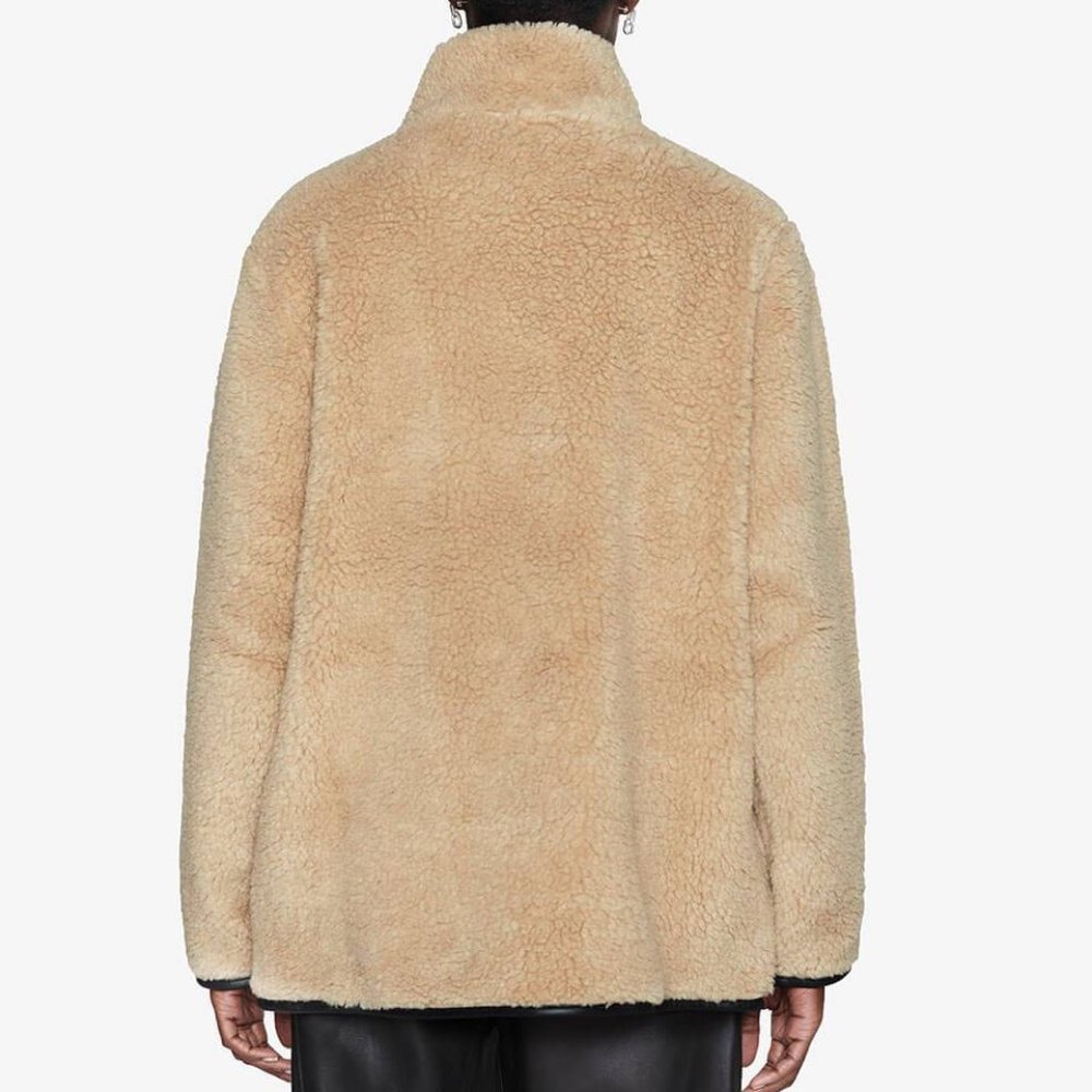 Anine Bing RYDER JACKET Camel - Picture 6 of 8